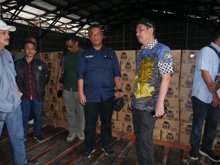 Pastikan Ketersediaan Stok, Gudang Distributor Kebutuhan Pokok Disidak