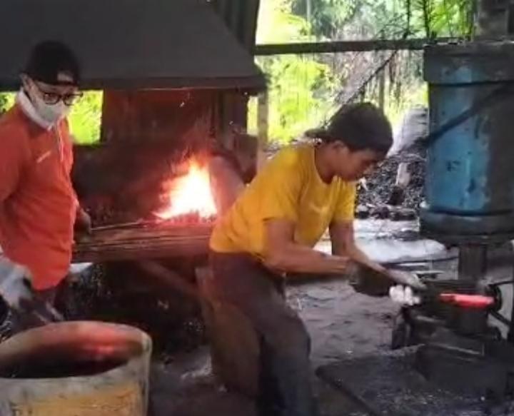 Kebun Replanting Mulai Berbuah, Permintaan Alat Panen Sawit di Sumatera Meningkat
