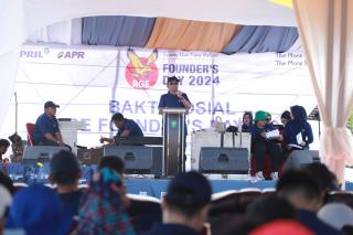 Hadir Peringatan Hari Founder