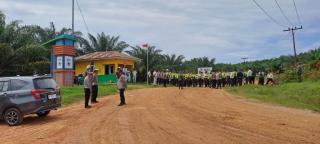 Masyarakat Simangambat Unjuk Rasa di PT ANJ Agri Binanga