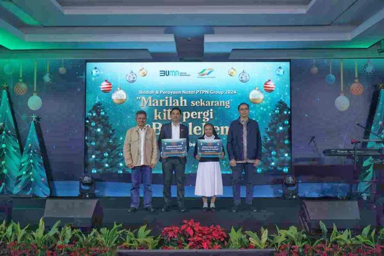 PTPN IV PalmCo Kucurkan Rp 7,4 Miliar Program TJSL di Momen Natal dan Tahun Baru