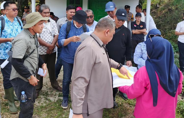 Terkait Gugatan Wanprestasi Koppsa-M, PN Bangkinang Gelar Sidang Pemeriksaan Setempat