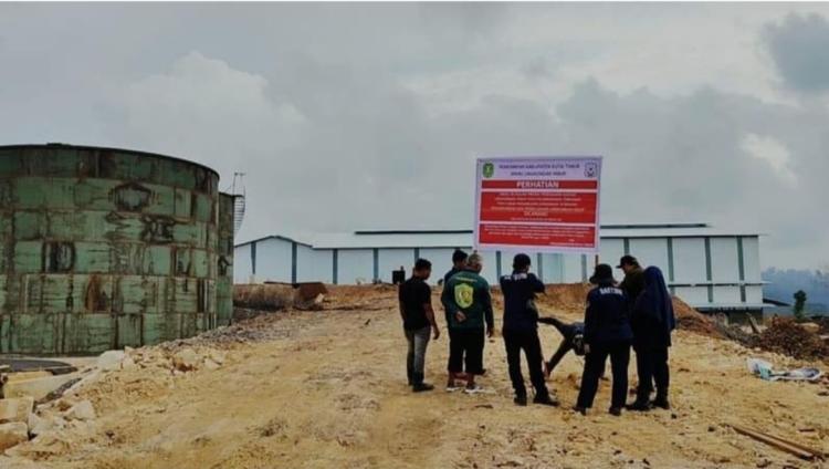 Sedang Dibangun, Pabrik Sawit PT KSM di Kutai Timur Disegel, ini Masalahnya