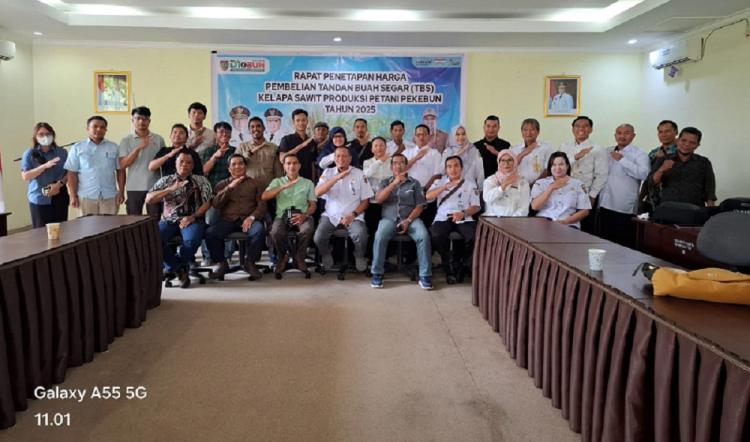 Pemprov Kalteng Tetapkan Harga TBS Sawit Periode I Februari 2025, Harga TBS dan CPO Kalteng Naik