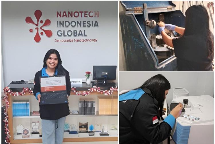 Mahasiswa Teknik Fisika Itera Berhasil Teliti Nanomaterial Berbasis Karbon dari Limbah Sawit