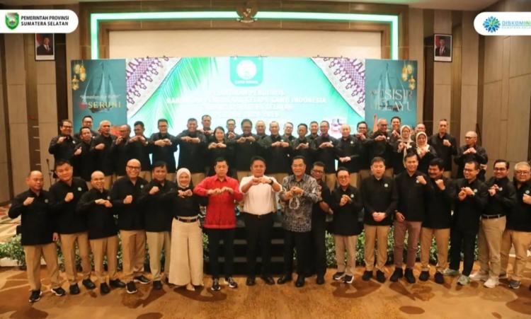 Pengurus GAPKI Cabang Sumsel Dilantik, Begini Harapan Gubernur HD