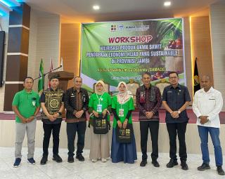 Didukung BPDP, Samade Gelar Workshop Hilirisasi Produk UKMK Sawit Penggerak Ekonomi Hijau Yang Sustainable di Jambi