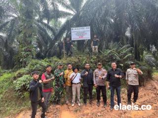 Pasca dilaporkan LSM MAPPAN, Lahan Sawit Seluas 615 Hektar Milik PT CKT disita Satgas PKH Kejati Jambi