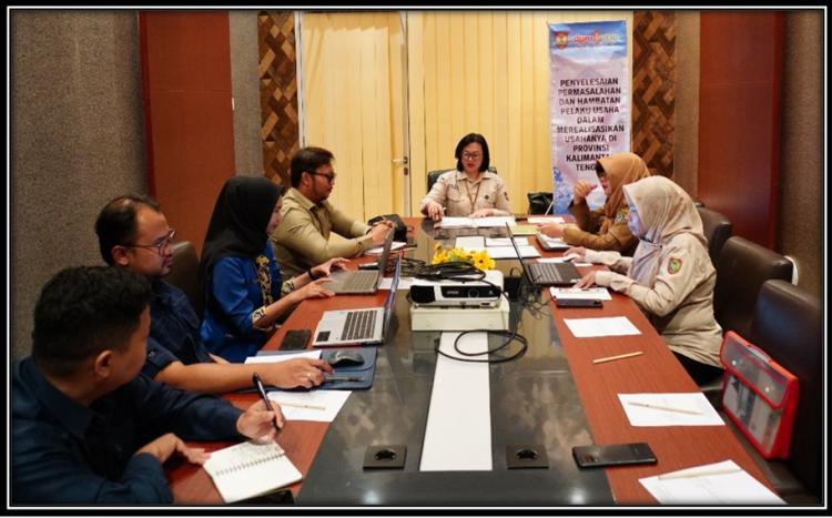 DPMPTSP Kalteng Fasilitasi Penyelesaian Hambatan Kegiatan Berusaha Korporasi Sawit