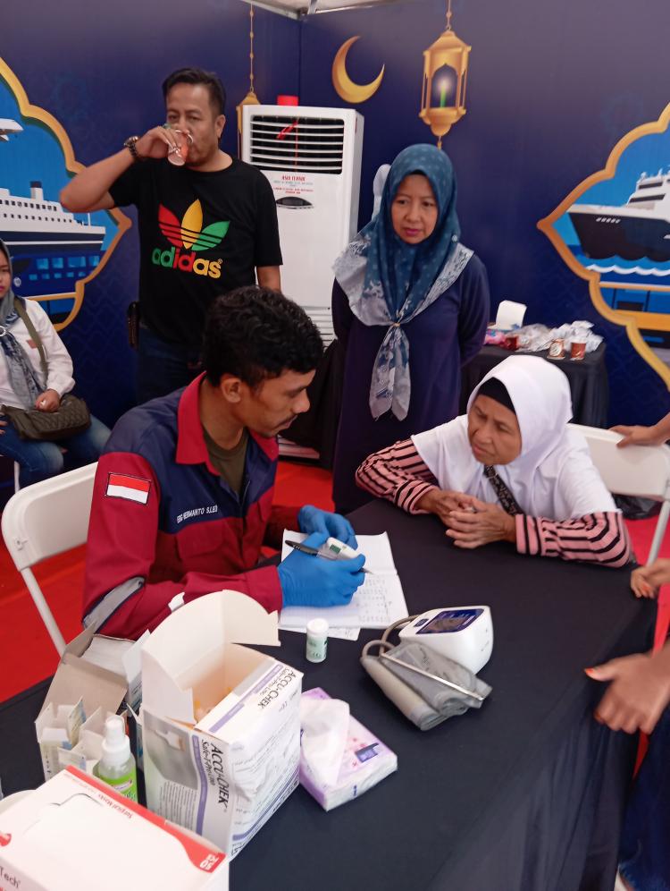 Posko Arus Balik PTPN IV PalmCo di Tol Pekanbaru-Dumai Diserbu Pemudik