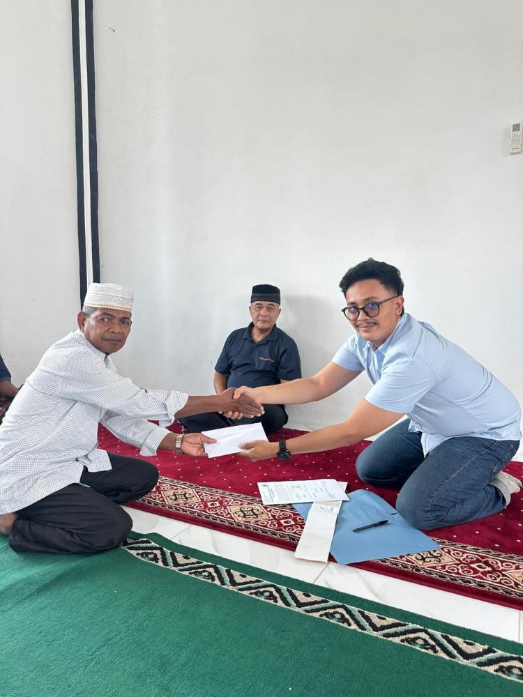 PTPN IV Regional 4 Belikan Ambal untuk Masjid Raya Baitul Hikmah