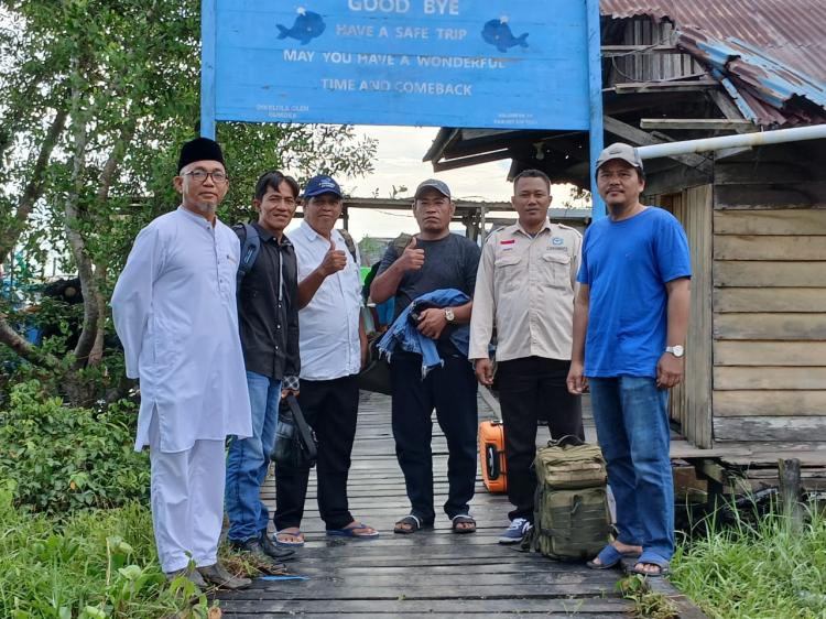 Pengurus KUB PMPL Studi Banding Pengelolaan Kebun Plasma Sawit di KSU Mega Buana