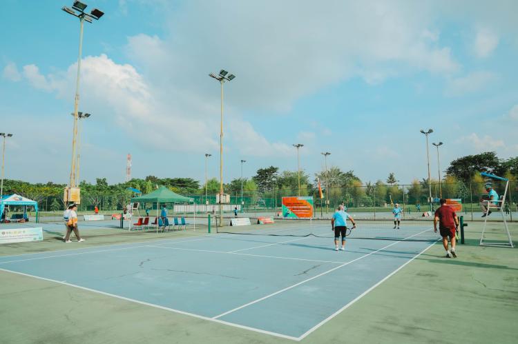 Pemerintah Riau Apresiasi PTPN IV Regional III Inisiasi Turnamen Tenis Antar Instansi