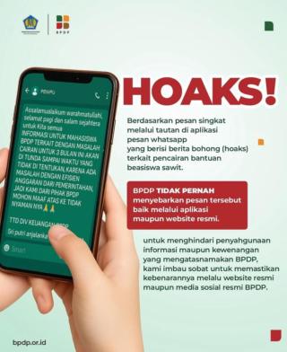 Mauli Bantah Isu BPDP Tunda Pencairan Dana Beasiswa Sawit