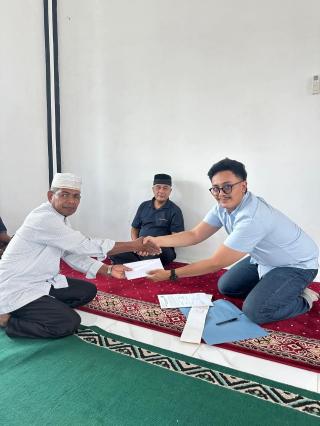 PTPN IV Regional 4 Belikan Ambal untuk Masjid Raya Baitul Hikmah