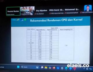 Penetapan Harga TBS Sawit Segera Dilakukan di Banten, Segini Besaran Rendemennya