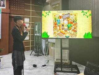 Jalankan Tugas Sebagai Duta UKMK Sawit, Maazya Sosialisasikan Produk Turunan Kelapa Sawit di Lampung