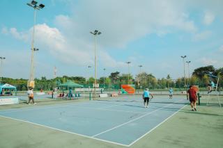 Pemerintah Riau Apresiasi PTPN IV Regional III Inisiasi Turnamen Tenis Antar Instansi