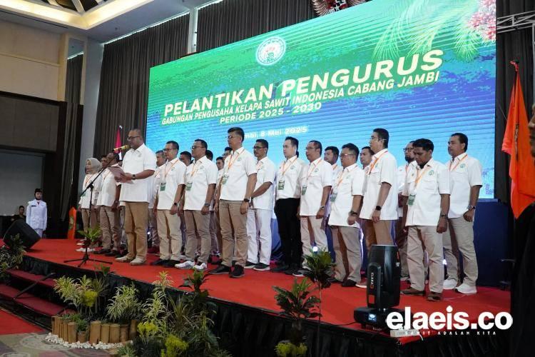 Sah dilantik, Ryan Akan Pimpin GAPKI Jambi 5 Tahun Kedepan