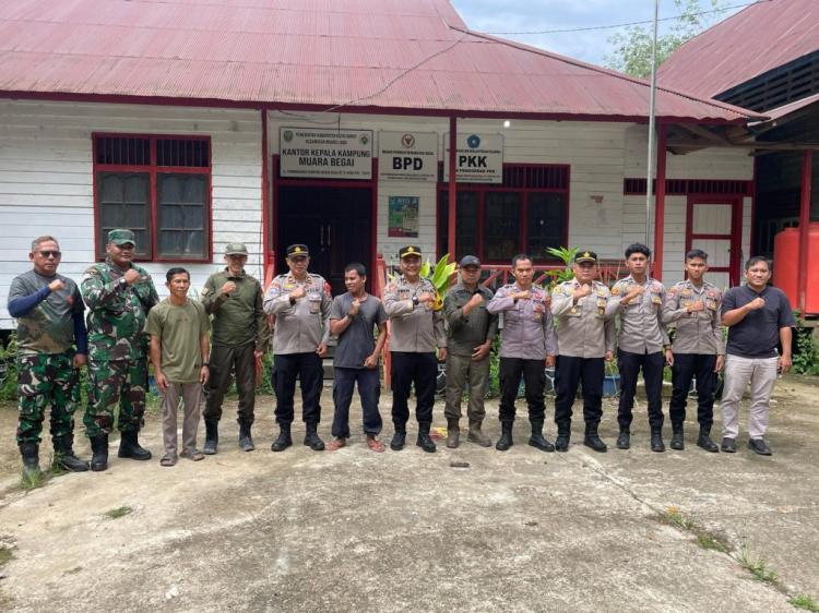 Tiga Perusahaan Sawit Ditertibkan, Satgas PKH Sosialisasi di Muara Begai