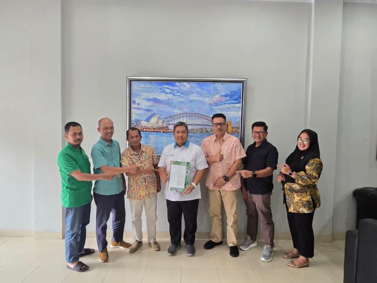 Nahkodai Samade Riau, Rudi Selaraskan Program Dengan Pemerintah, Menyentuh Langsung Lini Petani Sawit