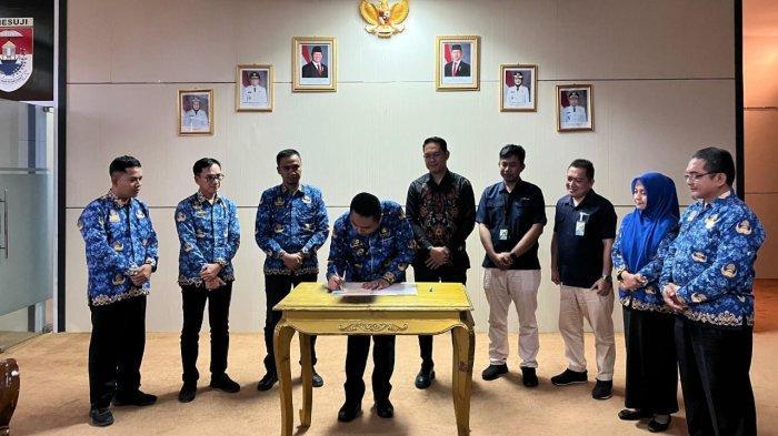 Didanai DBH Sawit, Ribuan Pekerja Rentan di Mesuji Dilindungi Jamsostek