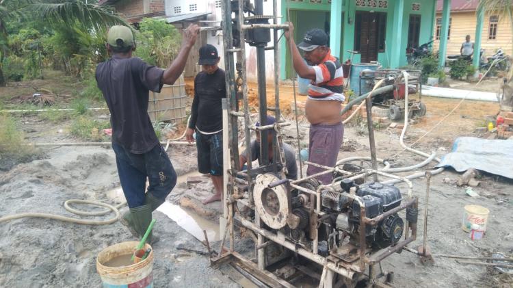 Wujudkan Harapan Masyarakat, PT CLS Buat Sumur Bor di Talang Jerinjing