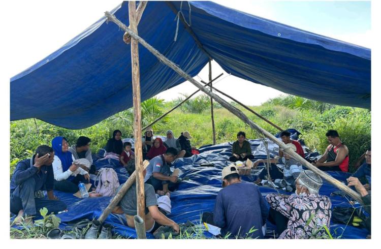 Petani Purwodadi Duduki Lahan 85 Hektar, Tolak Klaim PT Agrowiyana