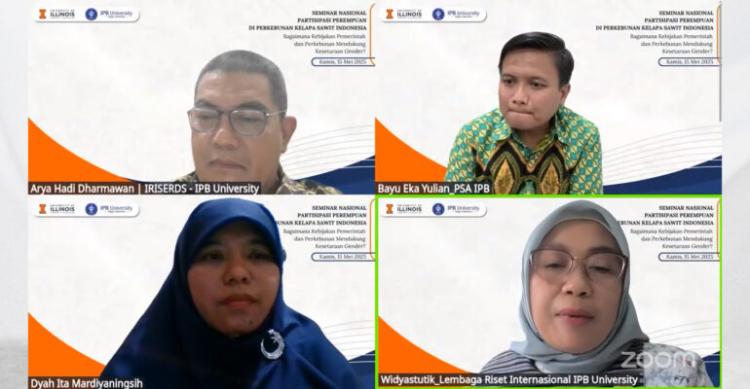 Sorot Ketimpangan Gender di Industri Sawit, Begini Kata Tiga Akademisi IPB University