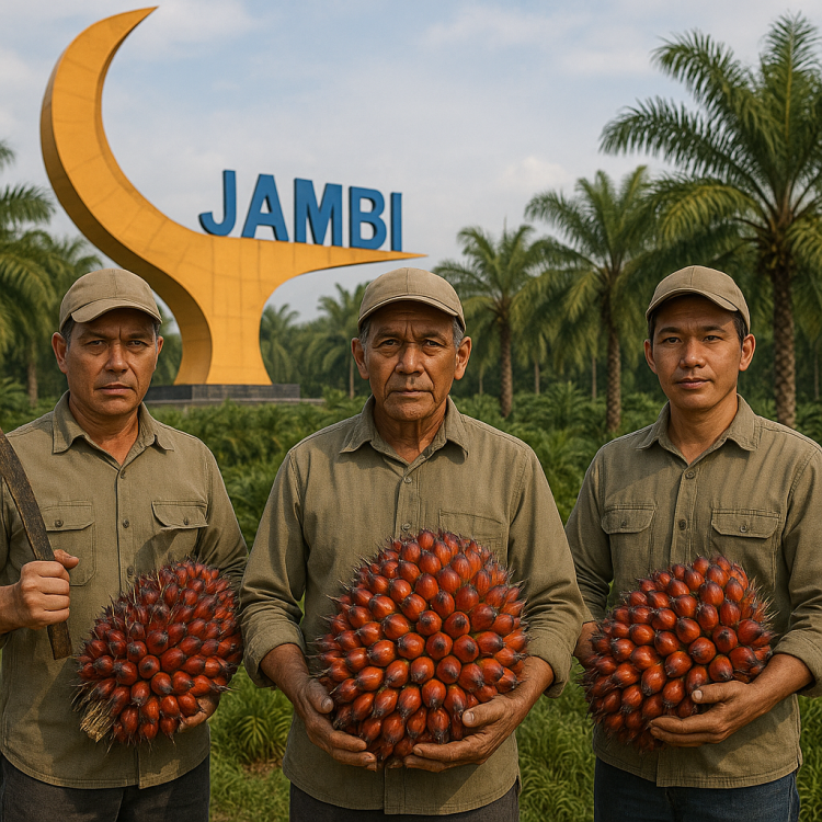 Harga TBS Sawit Jambi Turun, Ini Rinciannya untuk Periode 13-19 Juni 2025