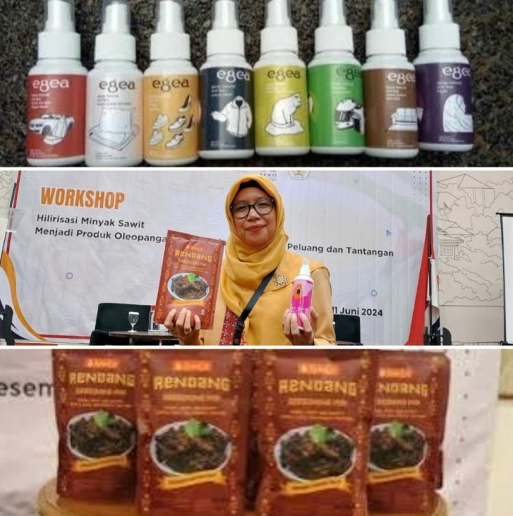 Di SBRC IPB, Limbah Sawit Diolah Jadi Hand Sanitizer Hingga Bumbu Rendang
