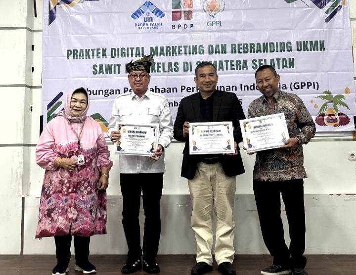 Kolaborasi dengan BPDP, GPPI Gelar Praktek Digital Marketing dan Rebranding UKMK Sawit Naik Kelas
