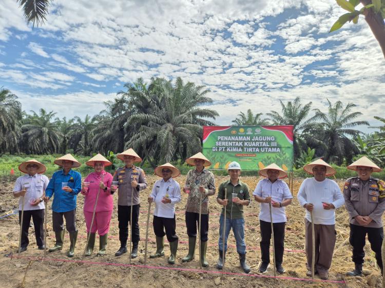 PT KTU di Siak Perkuat Dukungan Swasembada Pangan Nasional