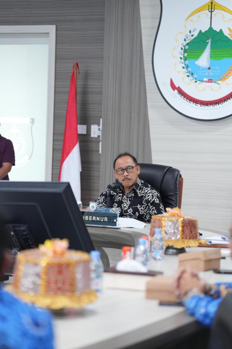 Gubernur Sulbar Dorong Cetak Sawah Baru, Minta Hentikan Konversi Sawit