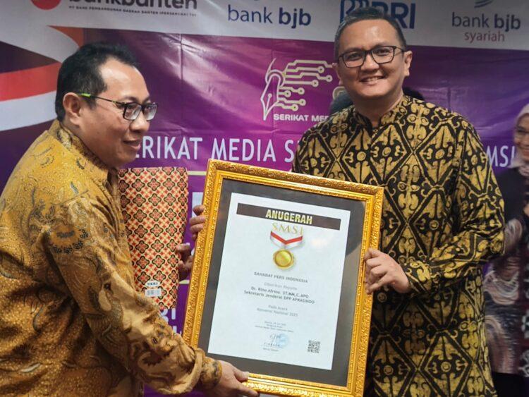 Sekjen DPP Apkasindo Dinobatkan Sebagai Sahabat Pers