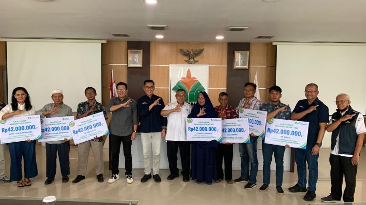 PTPN Regional 4 dan P3RI Fasilitasi Penyerahan Santunan Kematian kepada Ahli Waris