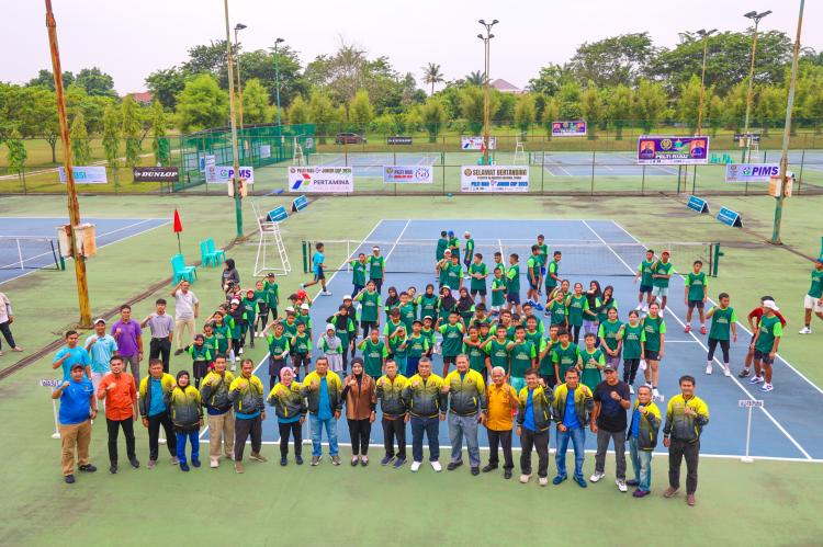 147 Petenis Junior Se-Indonesia Berkompetisi di PTPN IV Regional III