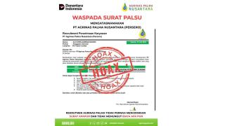 Hati-Hati! Merebak Penipuan Lowongan Kerja Catut PT Agrinas Palma Nusantara