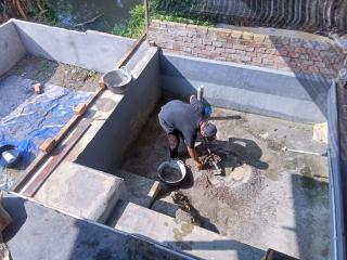 PTPN IV Regional 4 Jambi Bangun Kolam Ikan untuk Pokdakan Citra Lestari Kenali