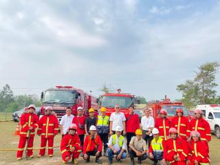 Menteri LH Apresiasi PTPN IV Regional III Perkuat Satgas Atasi Karhutla di Rohil