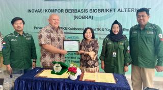 Dengan KOBRA, Limbah Sawit Diubah Jadi Energi Masak Ramah Lingkungan