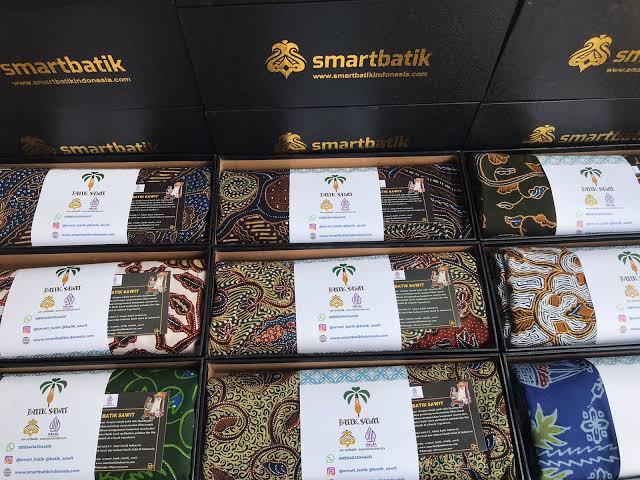 Batik Sawit Jadi Cinderamata di Acara Pertamina dan Kodam II/Sriwijaya