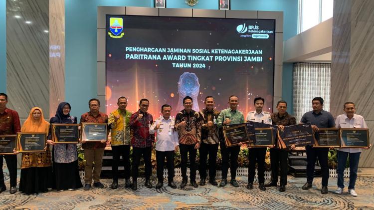 PTPN IV Regional 4 Berhasil Raih Paritrana Awards BPJS 2025 