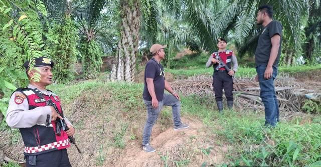 Masyarakat Libur, Polisi Tingkatkan Patroli di Kebun Sawit di Aceh Timur 