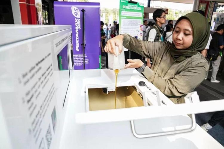 Mudahkan Masyarakat Jual Jelantah, Pertamina Tambah Titik Ucollect Box