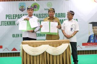 Mahasiswa Politani Samarinda Dilepas Gubernur Kaltara, Diharapkan Atasi Persoalan Regenerasi Petani