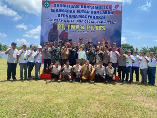 Cegah Karhutla,  PT TMP Sosialisasikan Pencegahan Karhutla dan Deklarasi DMPG di Rohil