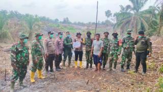 Seorang Pembakar Lahan Tertangkap Tangan di Rohul