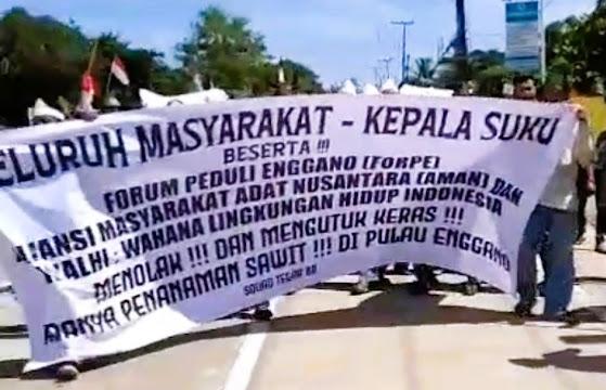 Masyarakat Adat Pulau Enggano Tolak Hadirnya Perkebunan Kelapa Sawit