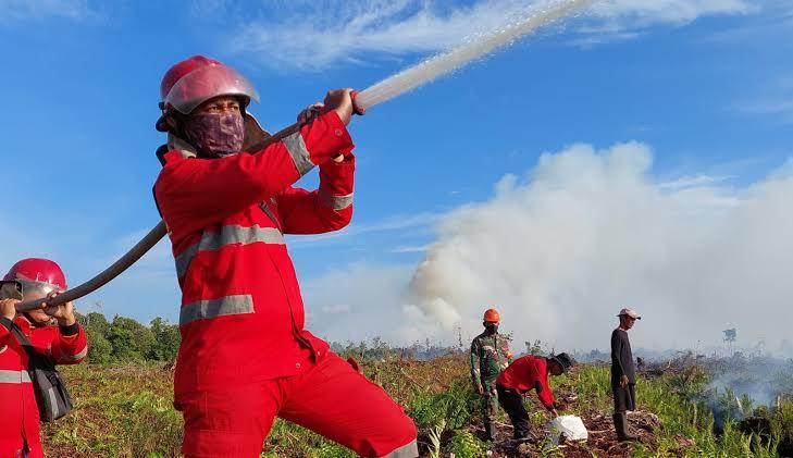 Karhutla 2025 Turun 11 Ribu Hektar, Manggala Agni Dipuji